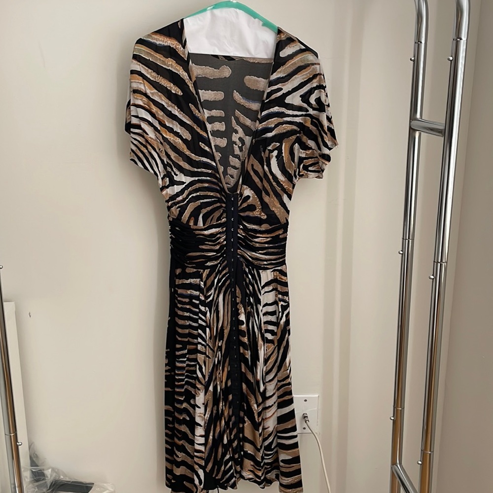 Corset Leopard Dress
